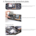 Per Steam Deck Game Console SSD Dissipatore di calore in rame M.2 2230 NVMe Radiator Pad, Set A, Set B