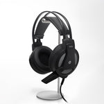 Supporto per cuffie in lega di alluminio, supporto per display per cuffie, All-aluminum Alloy Silver Gray, All-aluminum Alloy Black