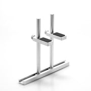 Supporto per scheda grafica regolabile in lega di alluminio FinalCool, posizione ventola telaio, supporto per scheda grafica, 8cm Black, 8cm Silver, 12cm Black, 12cm Silver