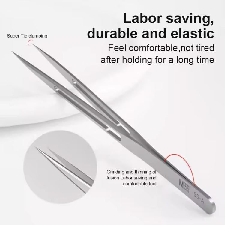 Pinzette in acciaio inossidabile non magnetiche, MaAnt SS-A, MaAnt SS-A1