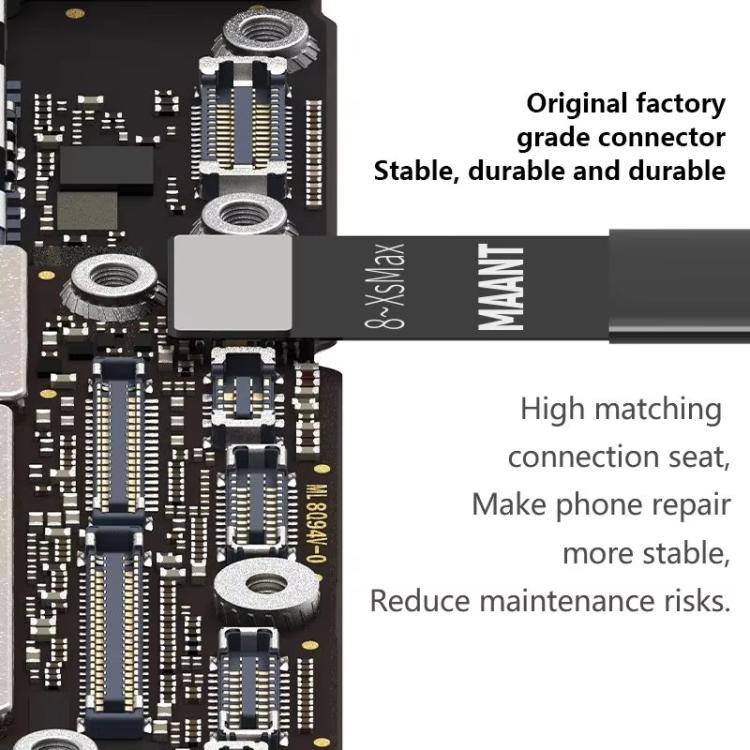 MaAnt M064 1M 8 in 1 Cavo di alimentazione flessibile per test di linea, M064