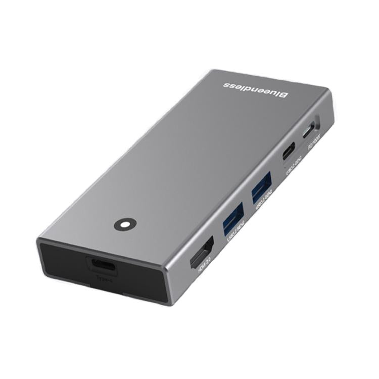 Blueendless M.2 Nvme/Sata HUB per disco rigido a doppio protocollo, 4K60Hz+USB 10G x 2+Type-C 10G+PD100W, USB 10G x 2 + Type-C 10G + 5V2A, USB2.0 x 2 + SD/TF2.0