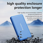 Blueendless M1 Universal M.2 SSD Scatola di archiviazione antiurto e impermeabile