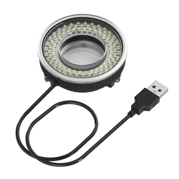 Lampada a LED polarizzata ad anello per microscopio per riparazione di telefoni cellulari, 96 perline, luci di riempimento antiriflesso, MY-038 96 Beads