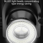 Lampada a LED polarizzata ad anello per microscopio per riparazione di telefoni cellulari, 96 perline, luci di riempimento antiriflesso, MY-038 96 Beads
