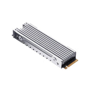 Dissipatore di calore in alluminio per radiatore SSD NVME M.2 2280 FinalCool per PC desktop PS5, M.2 2280 Black, M.2 2280 Silver, M.2 2280 Red