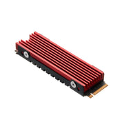 Dissipatore di calore in alluminio per radiatore SSD NVME M.2 2280 FinalCool per PC desktop PS5, M.2 2280 Black, M.2 2280 Silver, M.2 2280 Red