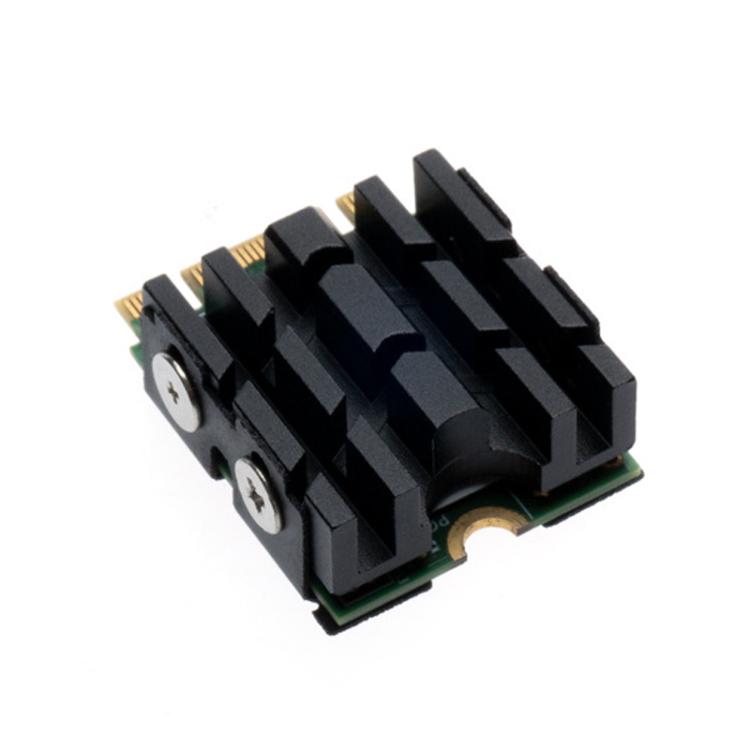 Dissipatore di calore per SSD M.2 2230 FinalCool Radiatore per unità disco rigido in alluminio, M.2 2230 Black