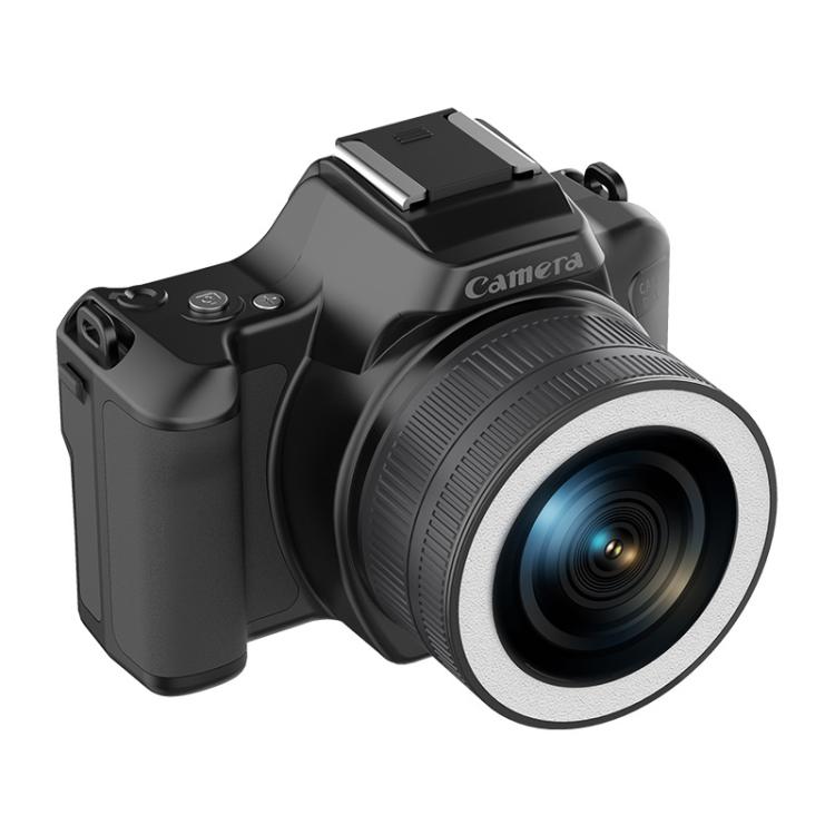 Mini telecamera digitale portatile Ultra HD 2K da 48 milioni di pixel, Black, White, White+Fill Light, Black+Fill Light