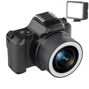 Mini telecamera digitale portatile Ultra HD 2K da 48 milioni di pixel, Black, White, White+Fill Light, Black+Fill Light