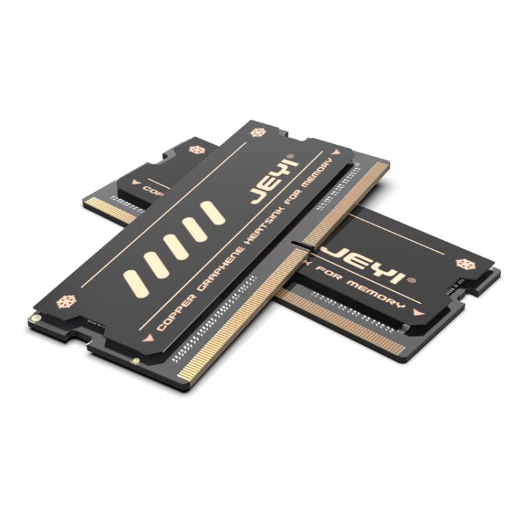 2 pz/pacco JEYI dissipatore di calore per memoria portatile in rame puro grafene radiatore per DDR5 DDR4 DDR3