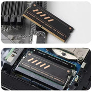 2 pz/pacco JEYI dissipatore di calore per memoria portatile in rame puro grafene radiatore per DDR5 DDR4 DDR3