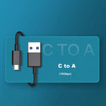 JEYI mSATA a USB 3.1 Tipo-C 6 Gbps SSD Enclosure Adapter Case Custodia SSD esterna in alluminio, JEYI