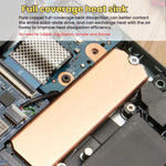 Dissipatore di calore SSD in rame puro per console di gioco / laptop / mini host, FinalCool M.2 2242, FinalCool M.2 2280