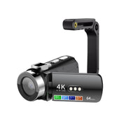 Videocamera digitale WiFi HD 4K senza luce e visione notturna colorata, Black, Black + Fill Light, Black + Lens Hood, Black + Wireless Noise Reduction Microphone, Black + Bracket, Black 4pcs /Set, Red, Red + Fill Light, Red + Lens Hood                 ...