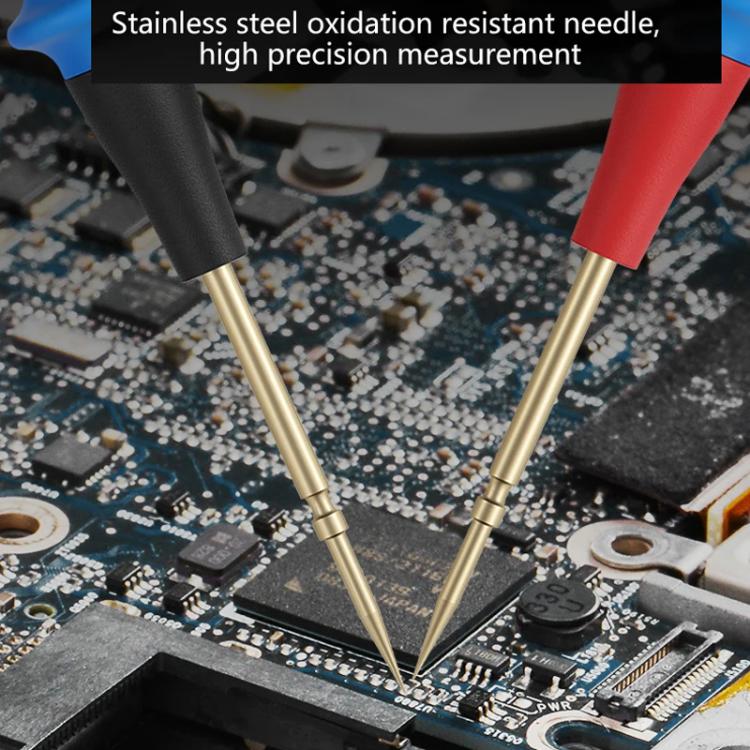 Penne multimetro Cavo in silicone appuntito Penne di prova in acciaio inossidabile staccabili antigelo Accessori, P23A
