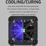 Ventilatore di raffreddamento per polimerizzazione UV LED Lampade per polimerizzazione per riparazione laminazione telefono cellulare UV, MY-01