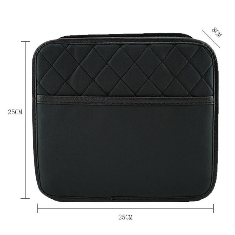 Borsa portaoggetti multifunzionale per sedile posteriore auto, cestino per rifiuti in pelle per auto, prodotti decorativi