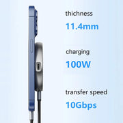 Blueendless M3NPD M.2 NVMe 2230/2242 Scatola per disco rigido magnetico per telefono, M3NPD