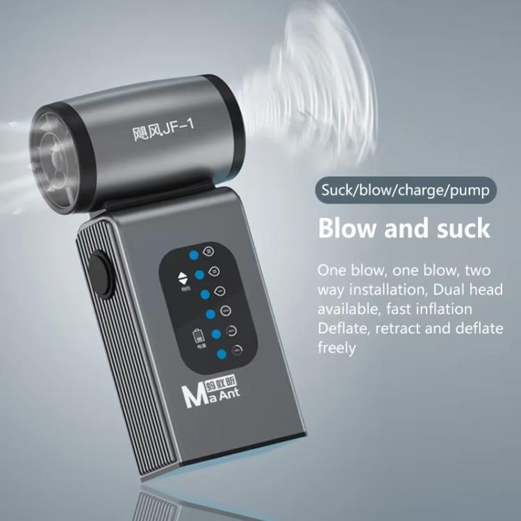 Soffiatore per polvere portatile per auto Hurricane Turbo Fan ad alta velocità e senza spazzole, JF-1