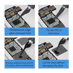 4 in 1 Lama Leva IC / CPU Disco Rigido Lama Cellulare Scheda Madre Riparazione Raschiatura Gomma Degommatura Strumenti, MY-102