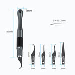 4 in 1 Lama Leva IC / CPU Disco Rigido Lama Cellulare Scheda Madre Riparazione Raschiatura Gomma Degommatura Strumenti, MY-102