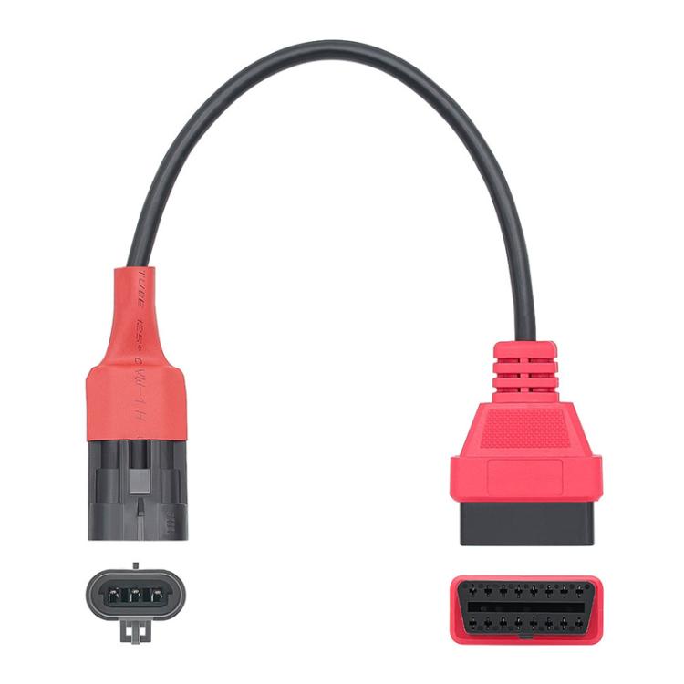 Per SYM SANYANG Moto OBD Cavo 3Pin a OBD2 16Pin Adattatore Diagnostico Scanner Cavo di Estensione
