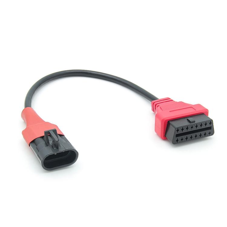 Per SYM SANYANG Moto OBD Cavo 3Pin a OBD2 16Pin Adattatore Diagnostico Scanner Cavo di Estensione