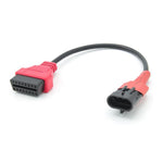 Per SYM SANYANG Moto OBD Cavo 3Pin a OBD2 16Pin Adattatore Diagnostico Scanner Cavo di Estensione
