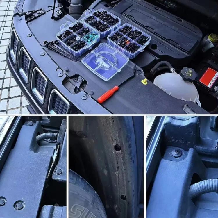 Kit di rimozione dei fermagli di fissaggio per auto, set di fermagli per auto, 680pcs /Set