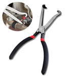 Pinza per scollegare la spina del cablaggio dell'auto, pinza per scollegare la linea del carburante e la linea elettrica, pinza per la rimozione del tubo flessibile, Bent Nozzle, Straight Nozzle