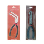 Pinza per scollegare la spina del cablaggio dell'auto, pinza per scollegare la linea del carburante e la linea elettrica, pinza per la rimozione del tubo flessibile, Bent Nozzle, Straight Nozzle