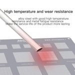 Rete metallica multiuso ad alta temperatura con foro quadrato e angolo arrotondato, passo 0,3/0,35/0,4/0,5, Multifunctional Universal Net