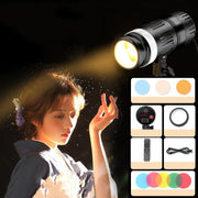 Luce LED fotografica 102 LED con treppiede regolabile