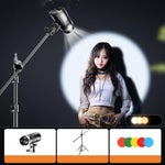 Luce LED fotografica 102 LED con treppiede regolabile