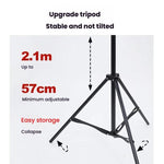 Luce LED fotografica 102 LED con treppiede regolabile