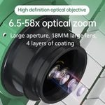 Microscopio stereo trinoculare Riparazione di telefoni cellulari Microscopio ottico per circuiti elettronici HD, MaAnt T3