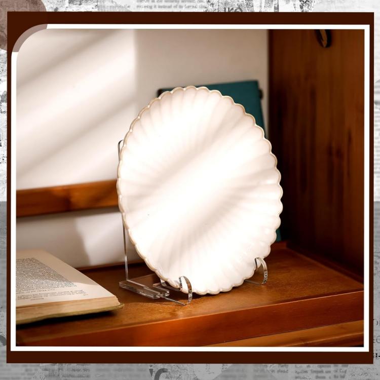 Cornice per foto in acrilico, supporto per libro e piatto, 1set, 2sets