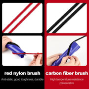 Strisce di peluche a spazzola rotante per aspirapolvere Dyson V7 / V8 / V10 / V11 Testina spazzola a trasmissione diretta, 1set 571 Wide, 2sets 571 Wide, 1set 674 Thin, 2sets 674 Thin