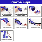 Strisce di peluche per spazzola Dyson V7 V8 V10 V11