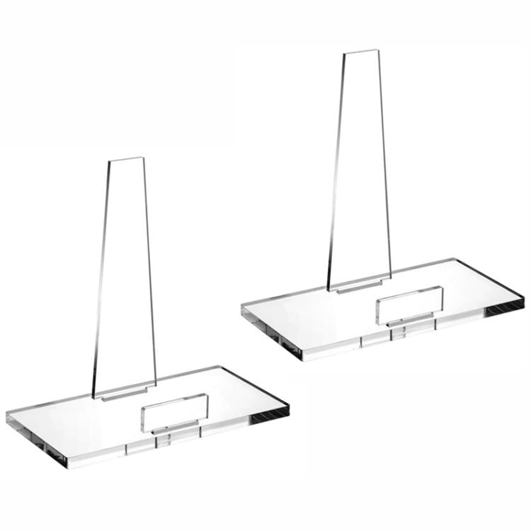 Cornice per foto in acrilico, supporto per libro e piatto, 1set, 2sets