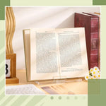 Cornice per foto in acrilico, supporto per libro e piatto, 1set, 2sets