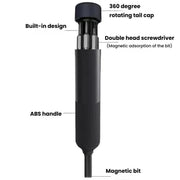 Kit di utensili per cacciavite di precisione a doppia punta 27 in 1, mini strumento di riparazione per telefono cellulare, computer, occhiali