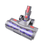 Per aspirapolvere Dyson V7 V8 V10 V11 V15 Spazzola a doppio rullo con trasmissione diretta e luce LED, Double Roller Direct Drive Brush Head