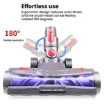 Spazzola doppio rullo con LED per Dyson V7 V8 V10 V11 V15