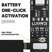 Piastra di attivazione della batteria, LUOWEI LW-B01 For Android, LUOWEI LW-B02 For Apple