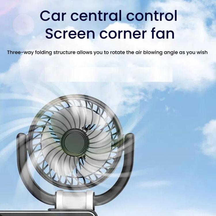 Ventilatore angolare con schermo pieghevole a tre vie per auto