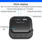 Ricevitore Bluetooth 5.2 TR82 2 in 1 trasmetti e ricevi