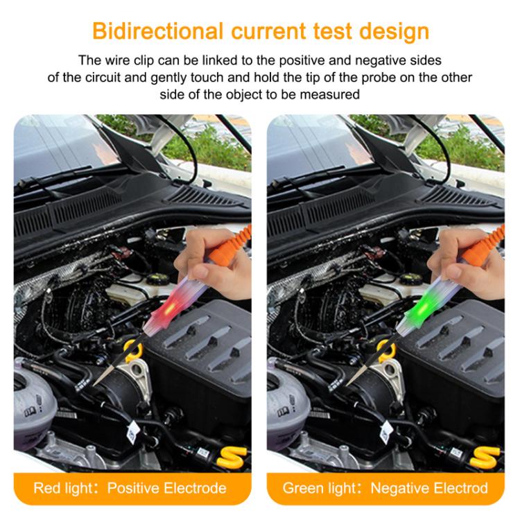 Penna di rilevamento dell'elettricità per tester di circuito multifunzionale per auto da 6 V, 12 V, 24 V, sonda di potenza, CNBJ-85076A