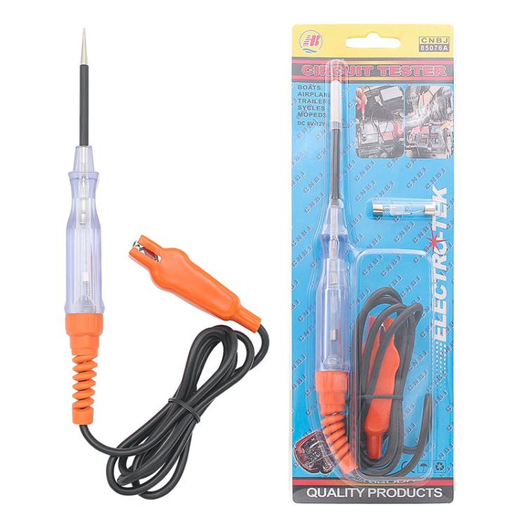 Penna di rilevamento dell'elettricità per tester di circuito multifunzionale per auto da 6 V, 12 V, 24 V, sonda di potenza, CNBJ-85076A